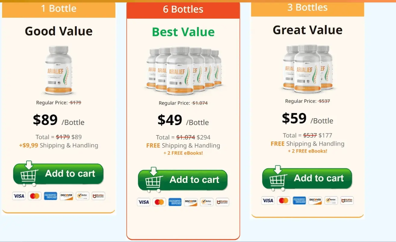 Arialief Supplement